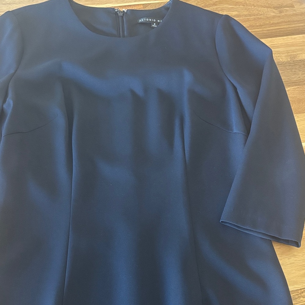 Antonio Melani Elegant Navy Blue Dress